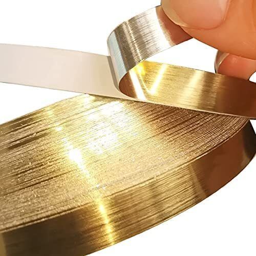 Single Sided marble decorative Gold sticker and Tile gap sealing Gold tape Manual Floor Decorative Tape (Manual)