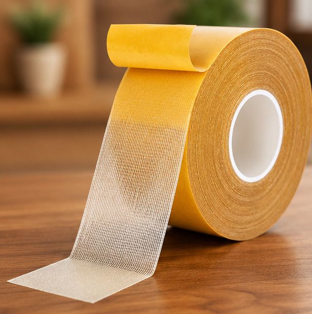 RADHE IMPEX double sided Dispenser Carpet Adhesive Tape (TRANSPRANT)WATERPROOF 1 ADHESIVE TAP (Manual)-image-38