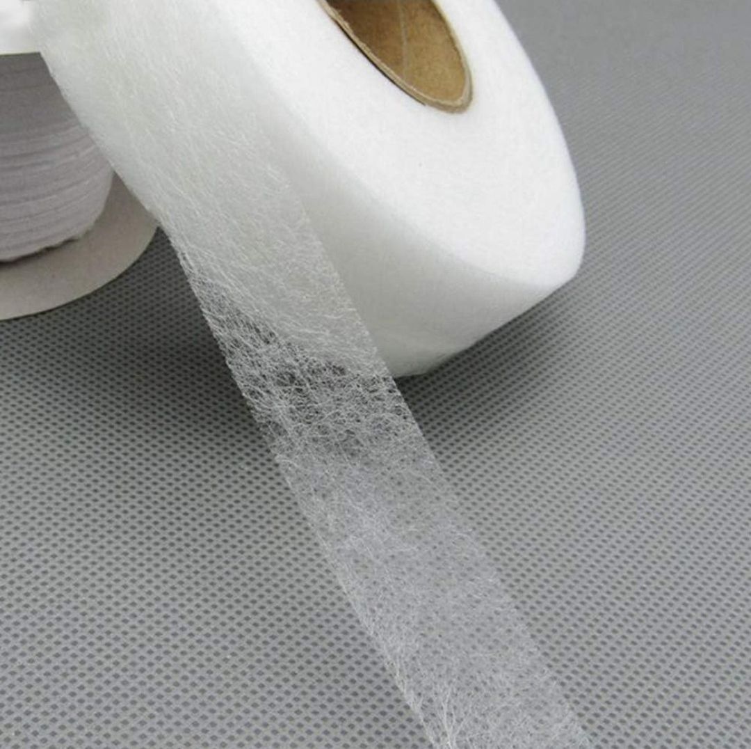 1 pc Hem Tape Iron on 60 Metres Wonder Web Hemming Tape Width 20 mm Hem Tape for Splicing Fabrics, Trousers, Curtains, Clothes Pack of 1 (Manual)-image-15