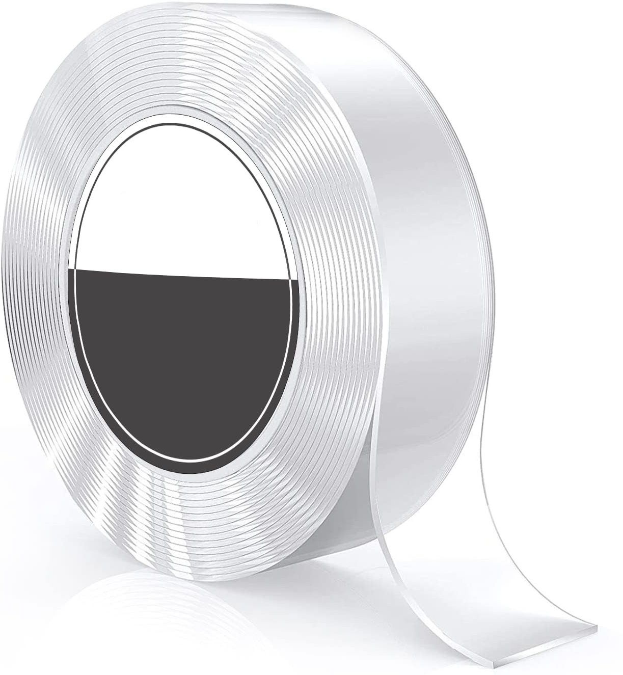 treattoes Strong Adhesive Transparent Silicone Nano Tape Heavy Duty 3mtr Double Sided Tape Washable Reusable Gel Mounting Tape (Size: 1mm Thick, 3m Long, 30mm Wide) Multipurpose Heavy Duty Double Sided Nano Tape for Home, Office, Car & Kitchen (Manual)-picture-46