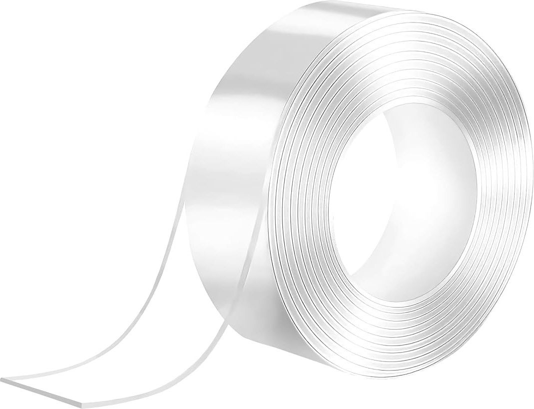 Strong Adhesive Transparent Silicone Nano Tape Heavy Duty 3mtr Double Sided Tape Washable Reusable Gel Mounting Tape (Size: 1mm Thick, 3m Long, 30mm Wide) Multipurpose Heavy Duty Double Sided Nano Tape for Home, Office, Car & Kitchen (Manual)-image-11