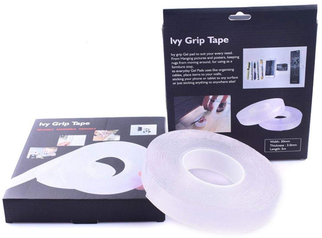 Pack of 2 Double Sided Tape Heavy Duty Strong Adhesive Multipurpose Mounting Tape for Wall Strong Sticky Grip Tape (Manual)-image-26