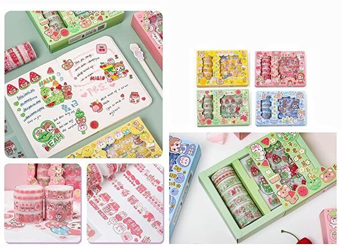 SINGAL SIDE TAPE SET WASHI TAPE (Manual)-image-20