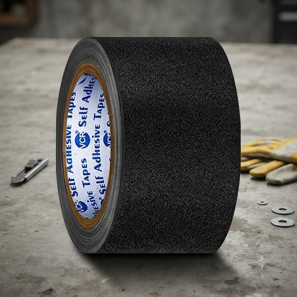 Anti-Slip Grip Tape Black Dispenser Heavy-Duty Non-Skid Grip Tape for Stairs, Waterproof, Indoor/Outdoor. (Manual)-image-6