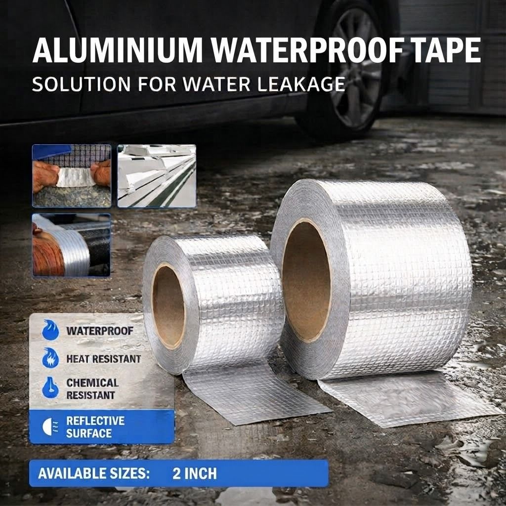 tushar Waterproof, Heat And Chemical Resistant Sealant Aluminium Butyl Tape (Manual)-picture-3