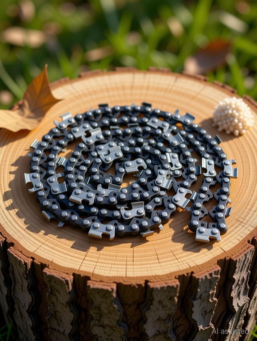 22-Inch Chainsaw Chain with 86 Drive Links Compatible with Petrol Chainsaws Fuel Chainsaw-image-47