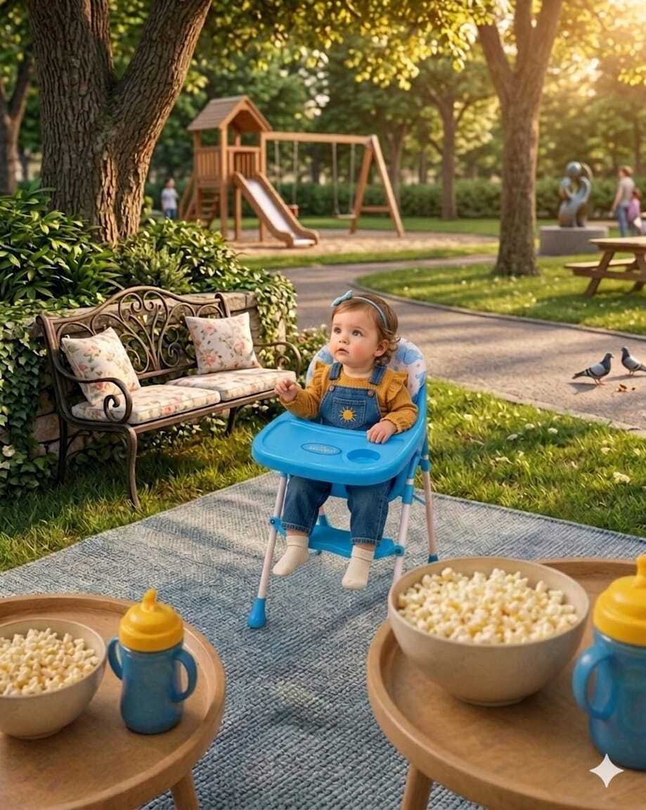 hornflow Kids High Chair for(IND*406571) 6 Months to 3 Years-picture-12