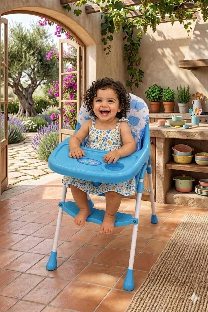 intelligent High Chair for (IND*073)Feeding 2 in 1 Adjustable Baby-picture-12