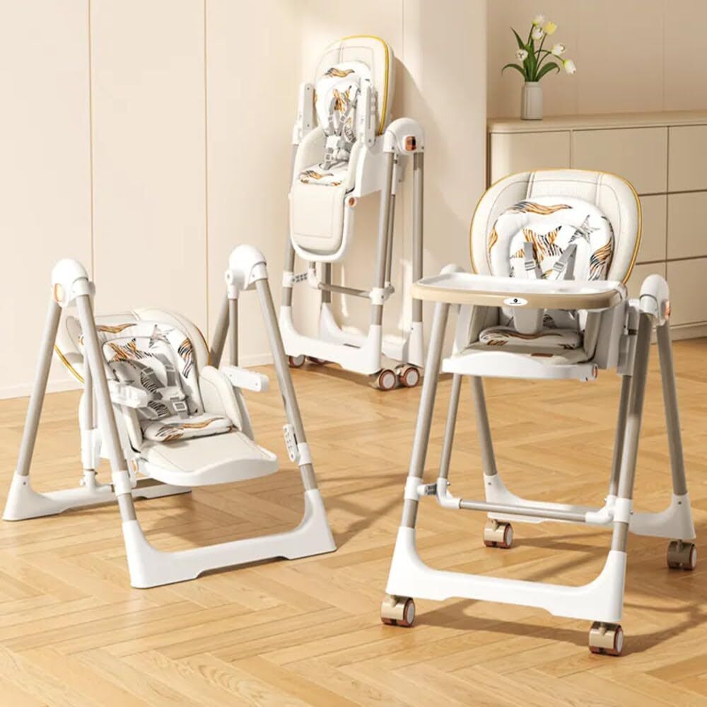 Galaxy Swing & Multifunction 6 in 1 Baby High Chair-image-38
