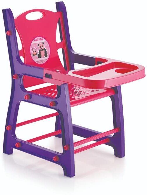 Plastic Chair,Booster Seat with Safety Tray for 5 Months to 6 Years