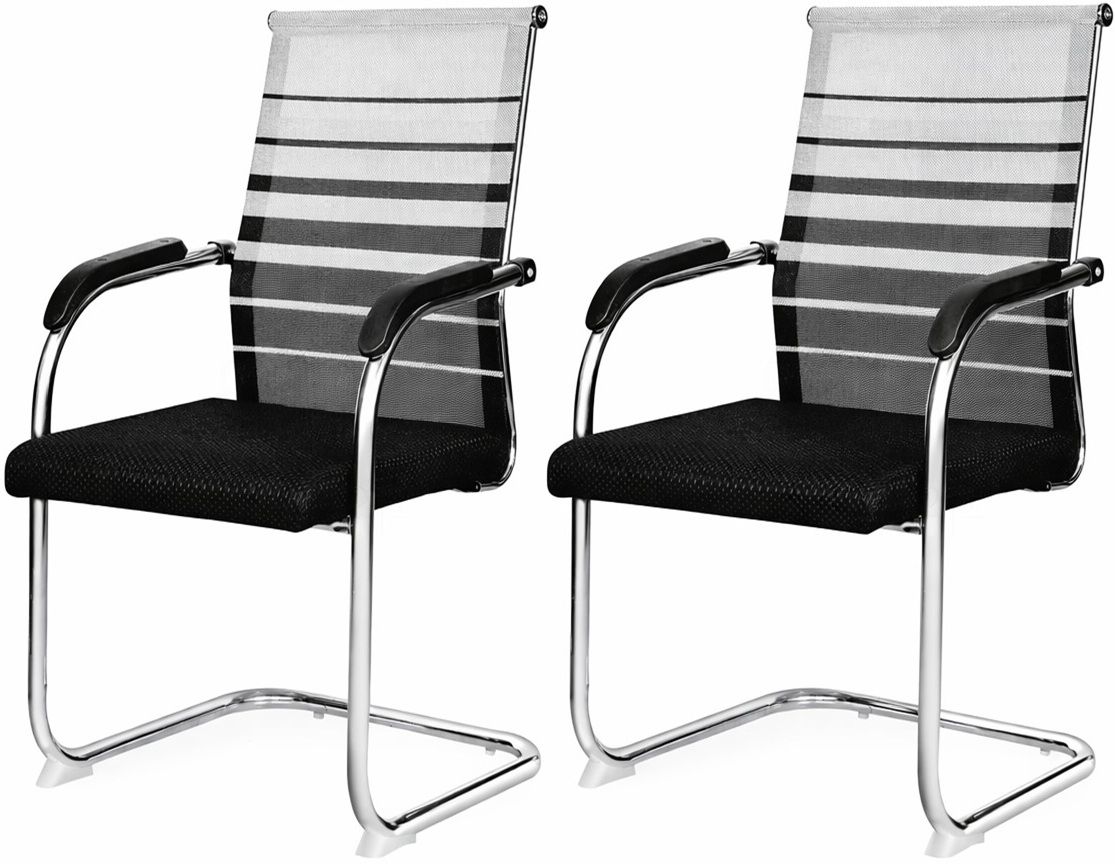 toby Office chair Cushioned Seat Guest/Waiting Room/Conference Chair Mesh Office Visitor Chair-picture-13