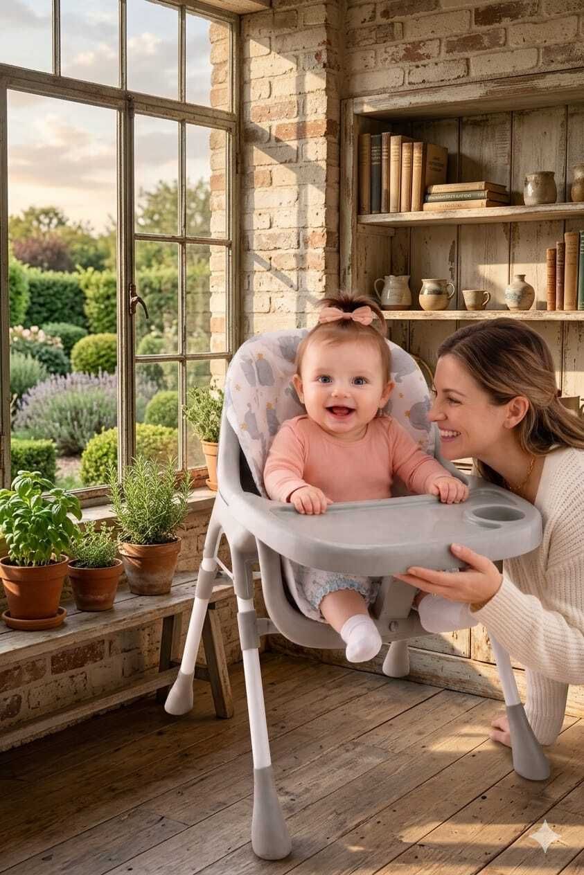 hornflow Kids High Chair for(IND*451) 6 Months to 3 Years-picture-39