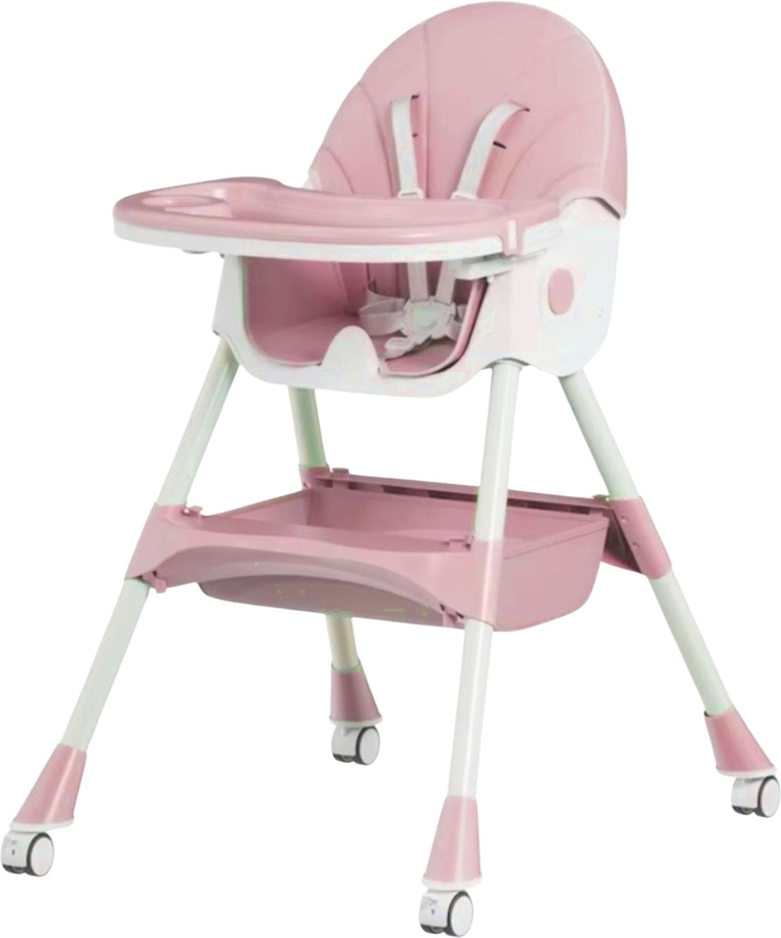 Baby High Chair 6-in-1 | Adjustable Toddler Booster Seat with Removable Tray