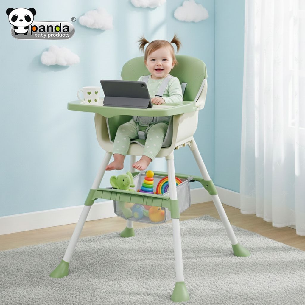 High Chair for Babies with Safety and Feeding Tray