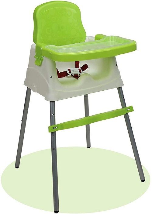 Feeding Chair Convertible 4 in 1 Booster High Chair/Booster Seat,Adjustable Tray