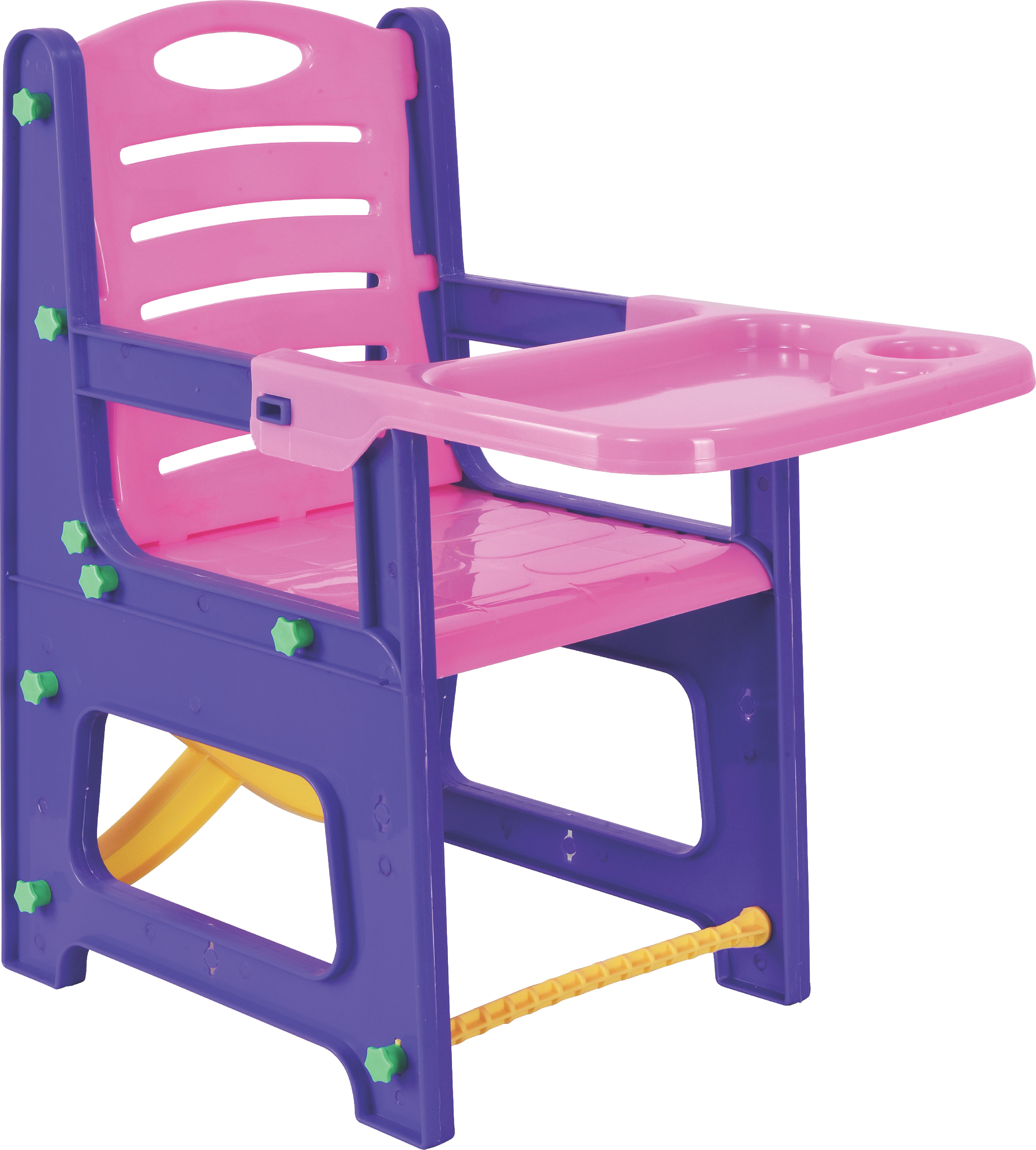KIDS TWO IN ONE SNACK N PLAY CHAIR, AGE 8 MONTH TO 5 YR, STRONG & STURDY