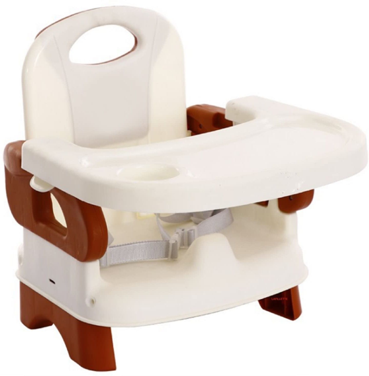2 in 1 Baby Booster Seat Feeding Chair Easy Travel High Chair With Removable Dining Tray And Safety Belt