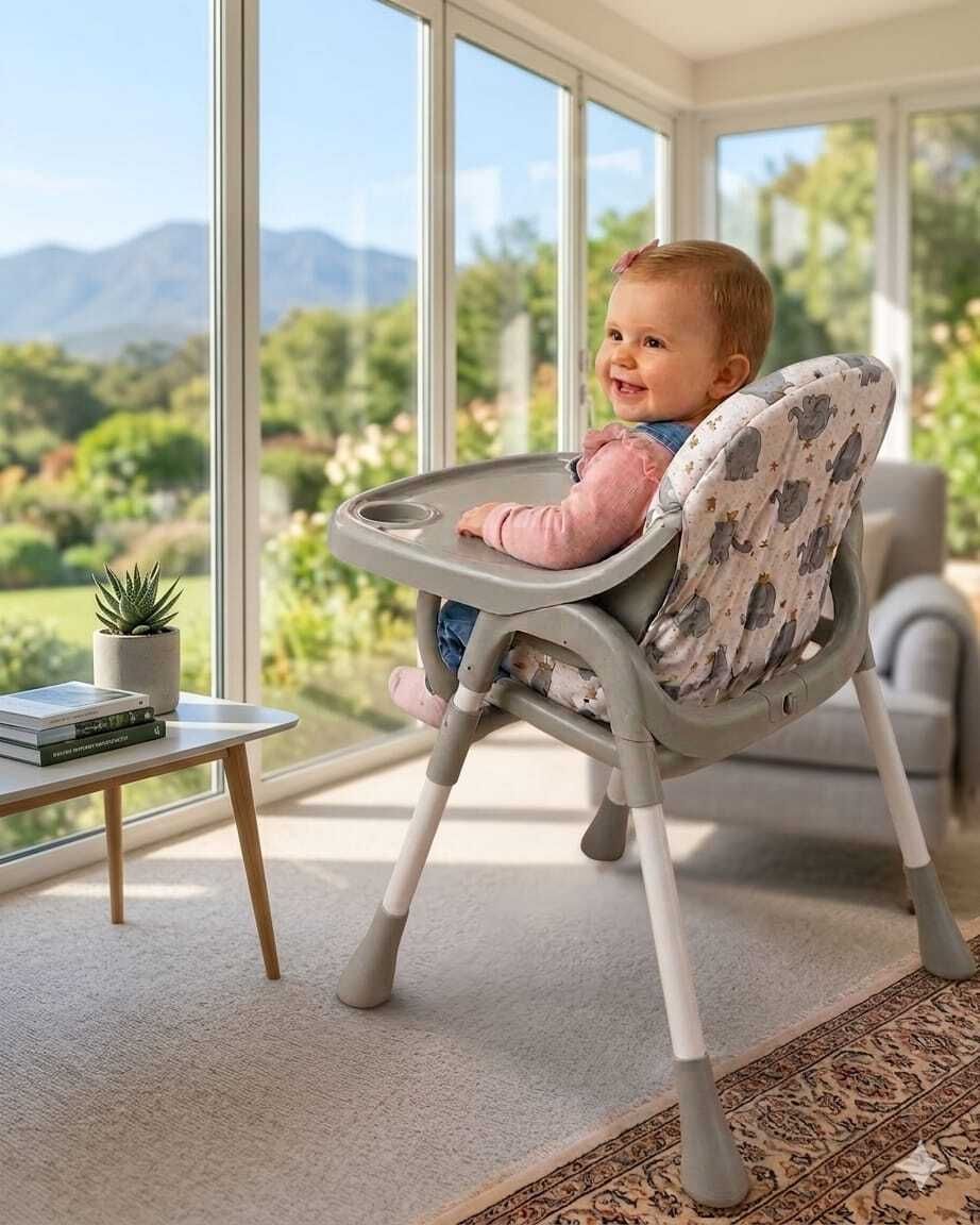 intelligent High Chair for (IND*53)Feeding 2 in 1 Adjustable Baby-picture-27