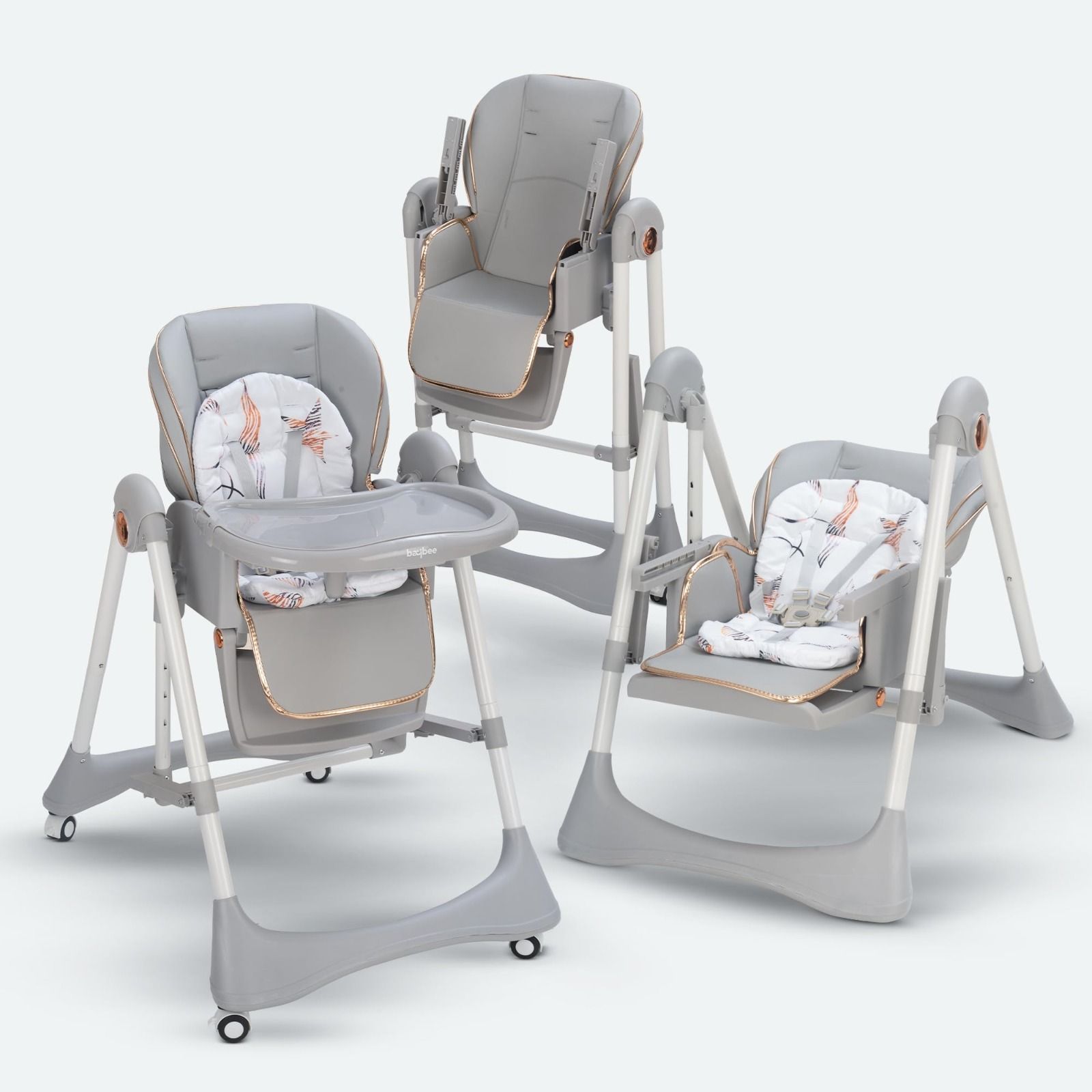 baybee Convertible 3-in-1 Baby High Chair for Kids Baby Feeding Chair for 0 to 5 Years-picture-26