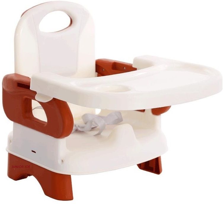 2 in 1 Baby Booster Seat with Removable Dining Tray and Safety Belt-image-25