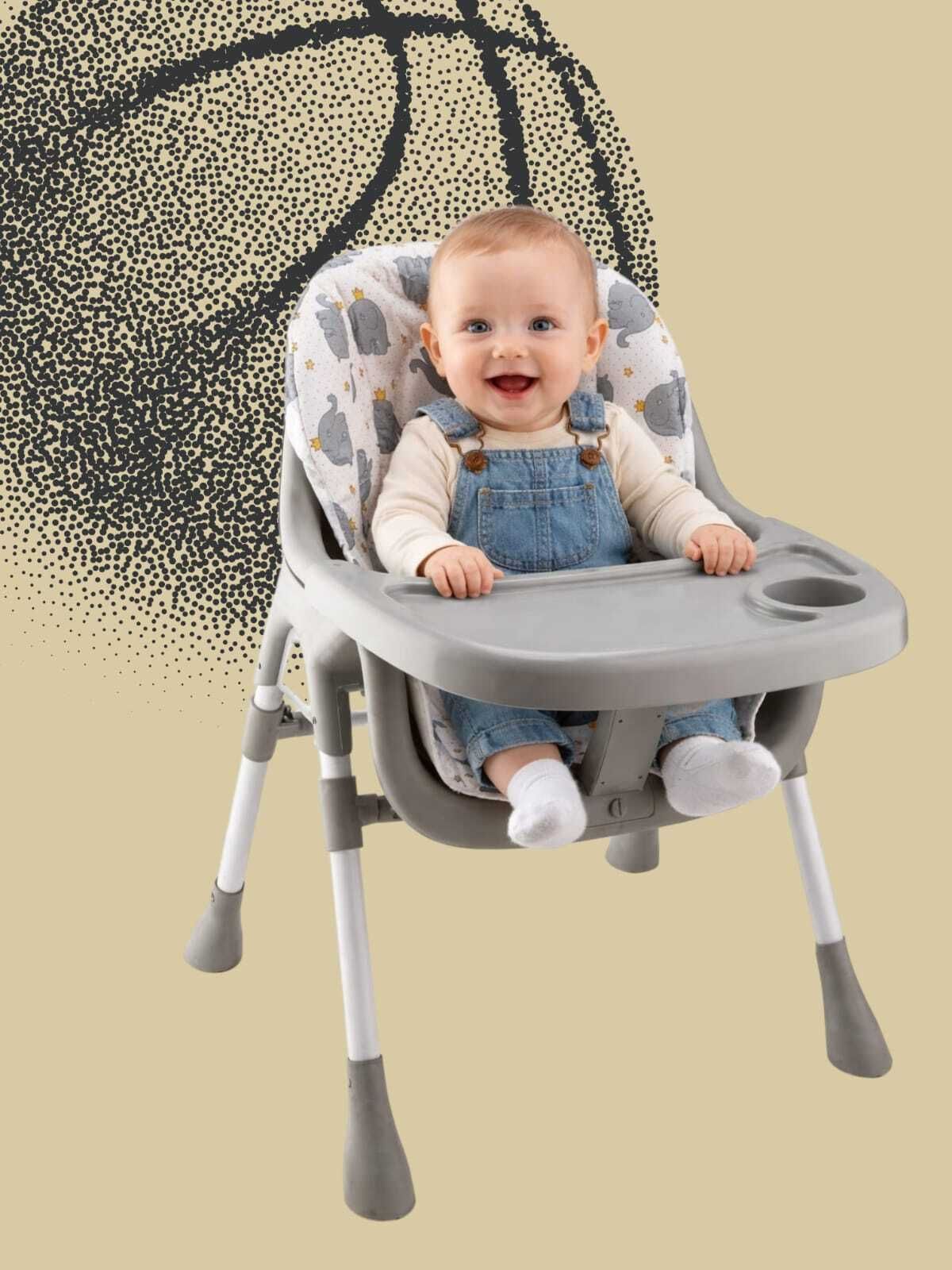 intelligent Feeding & Activity(IND*746) Chair with Removable Tray-picture-13