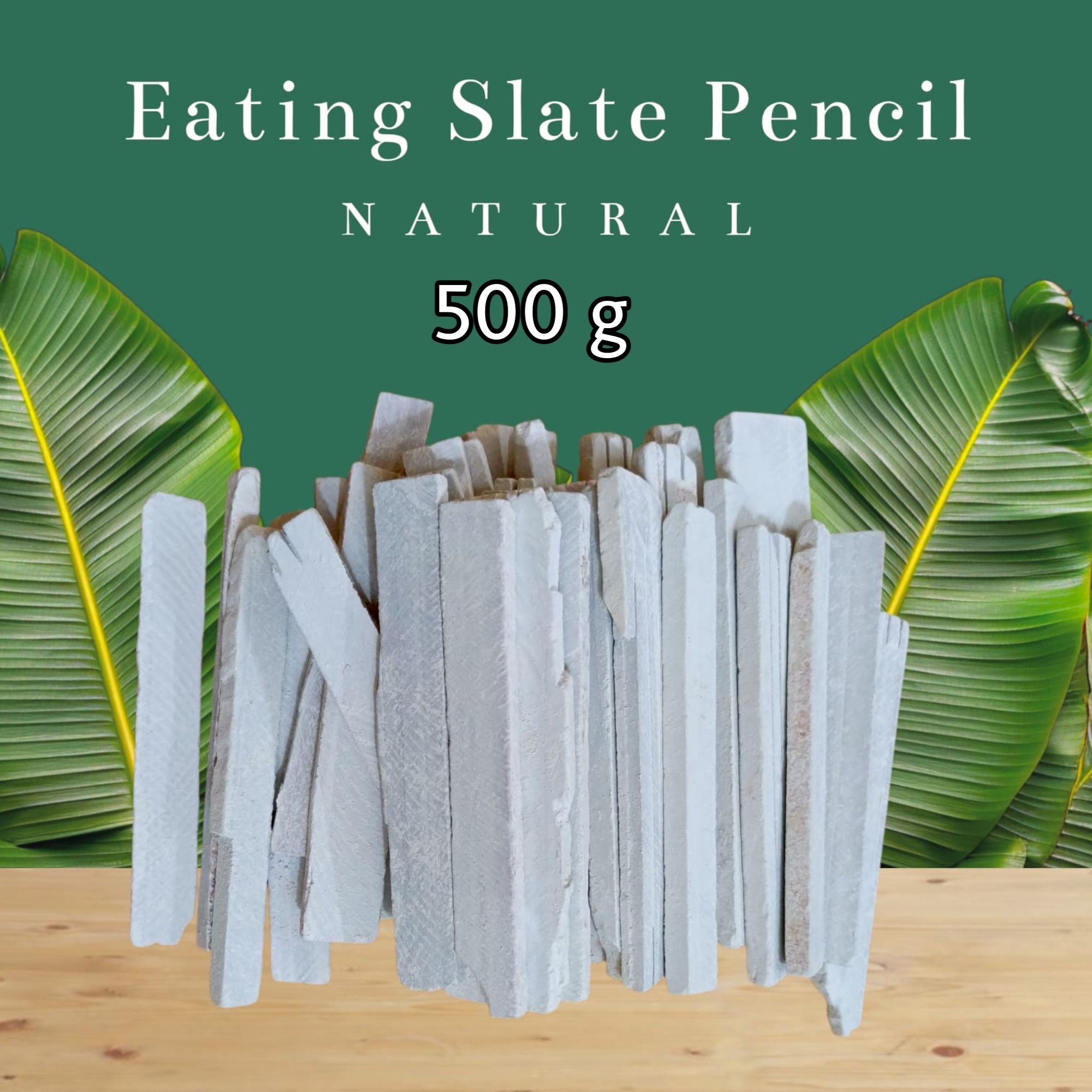 radhe 500g Natural Slate Pencils for Eating and Writing Full Crunchy Edible White tasty Chalk box , Premium Quality Pencil Bars Multi Purpose Use-picture-17