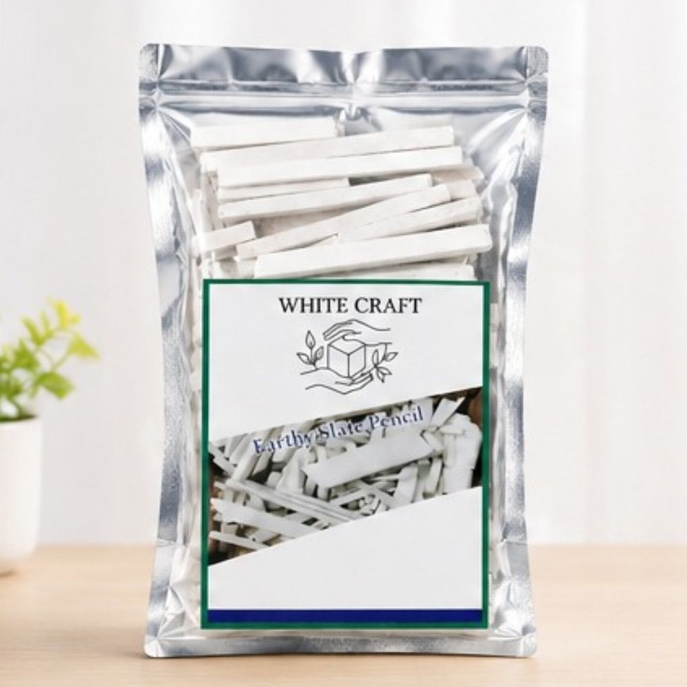 whitecraft Slate Pencils Smooth White Chalk for Learning Writing and Drawing Slate Chalk White Chalk-picture-22