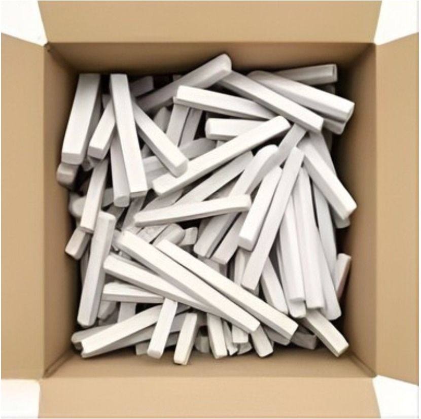 whitecraft Slate Pencils Crunchy for Eating Natural Khadi Saleti Chalk Edible Slate Pencil Slate Chalk White Chalk-picture-27