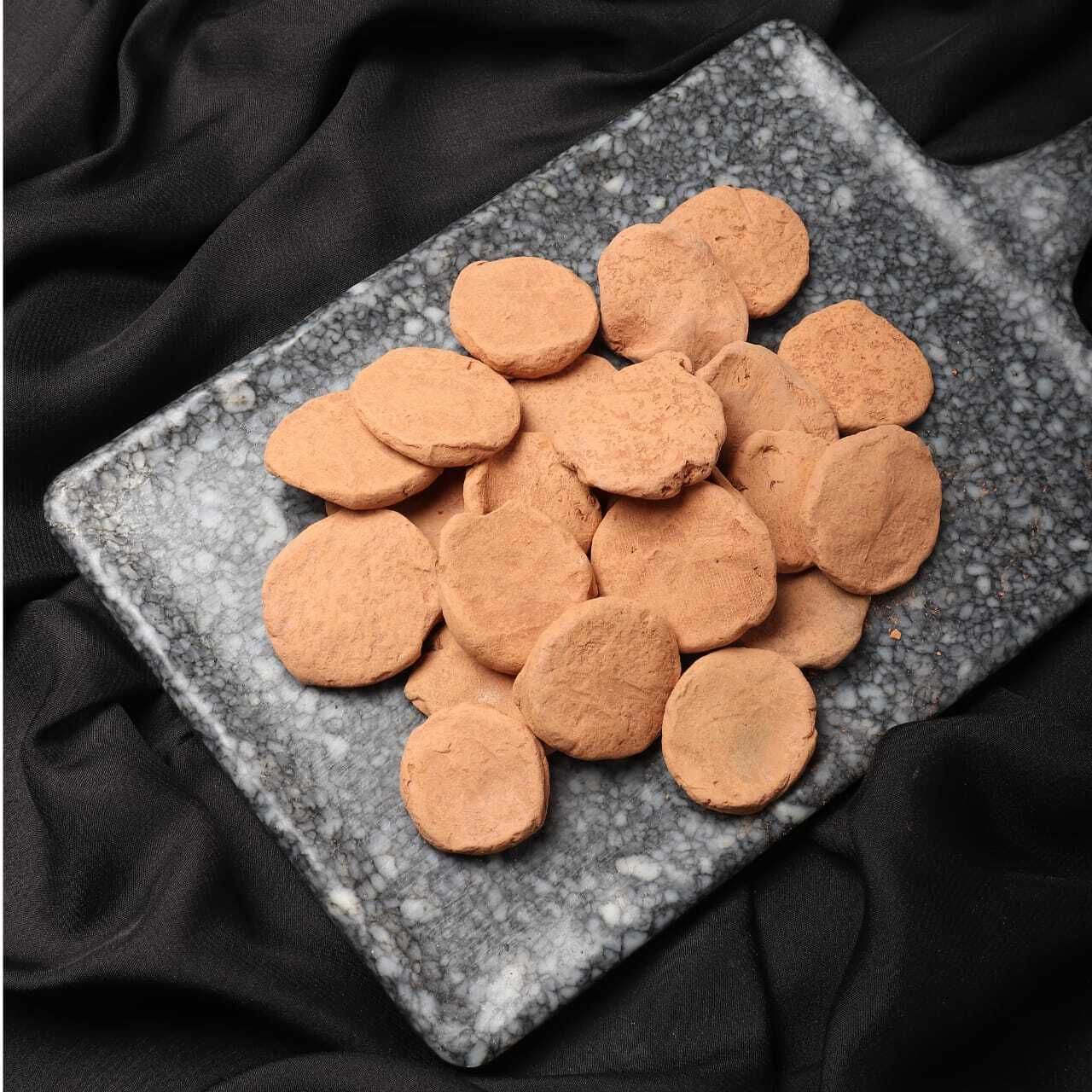 1Kg Punjab Ki Mitti Red biscuit Edible Clay Billiards Solid Chalk-image-38