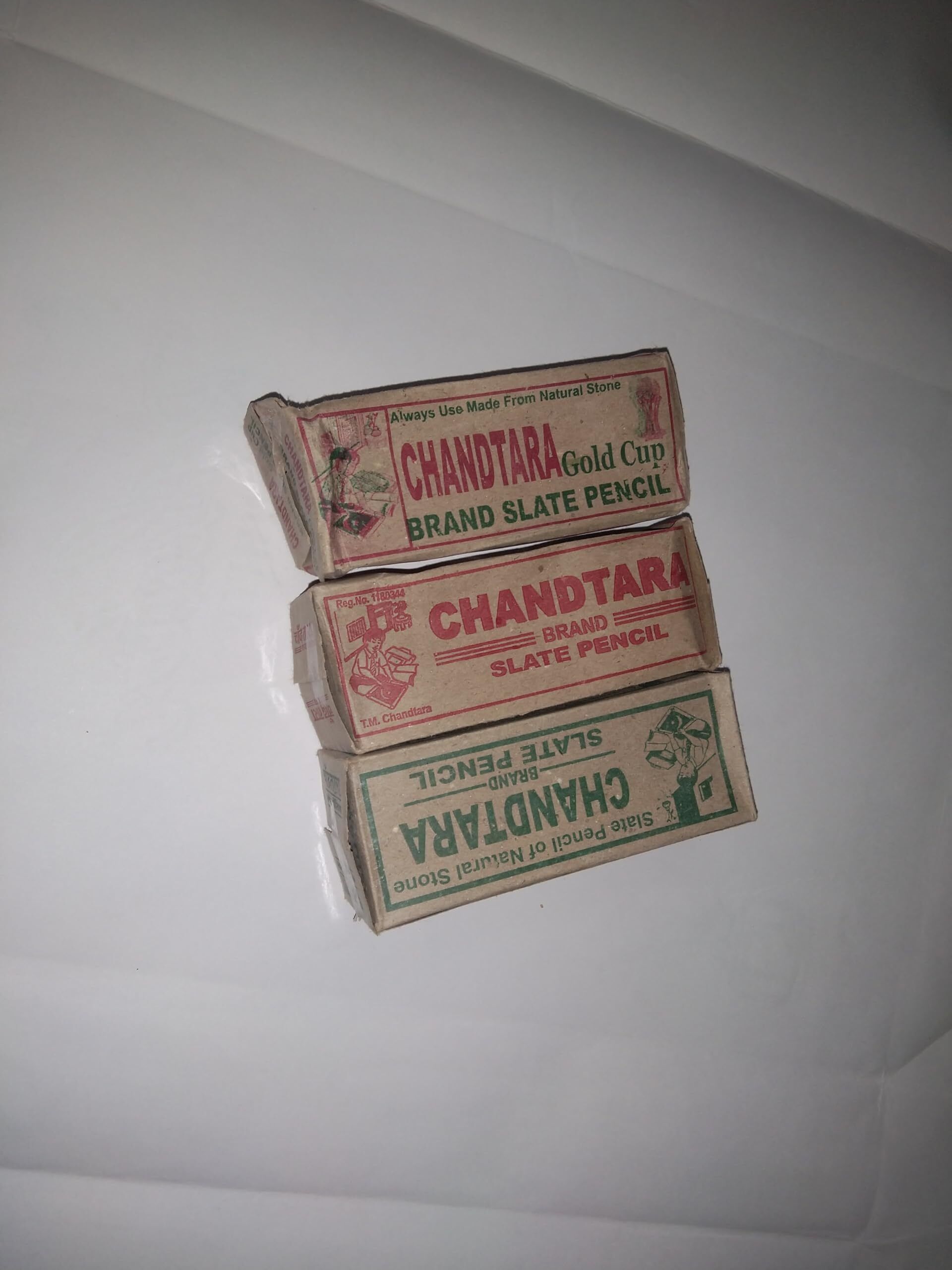 natkhatsawariya New 10 box pure natural stone earthy slate pencils Slate Pencil Chalk Box-picture-26