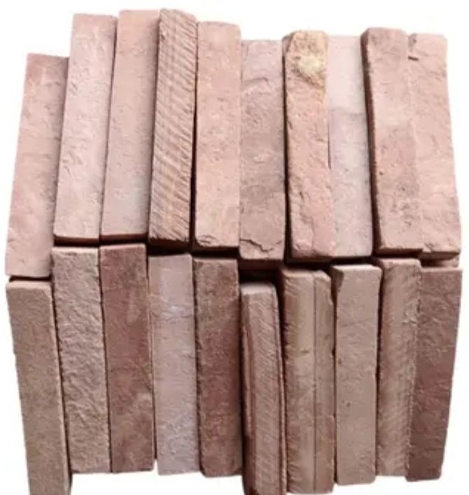 1kg red slate cubical bar shale stone earthy and crunchy slate pencil billards chalk-image-30