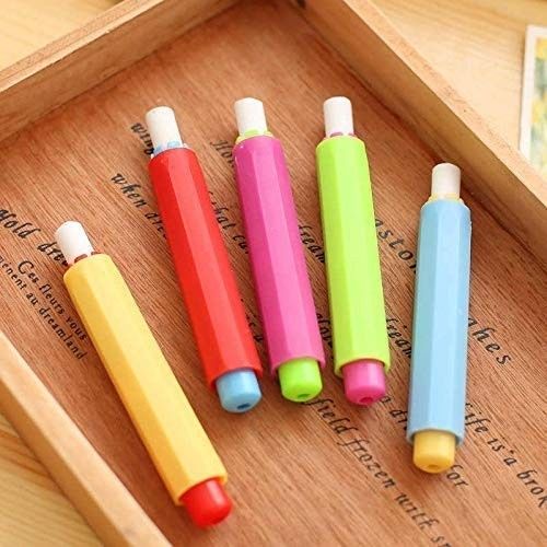 (Pack of 4)Multicolor Chalk Holder For Teacher Kids Adults & Office Use Adjustable Chalk Clip