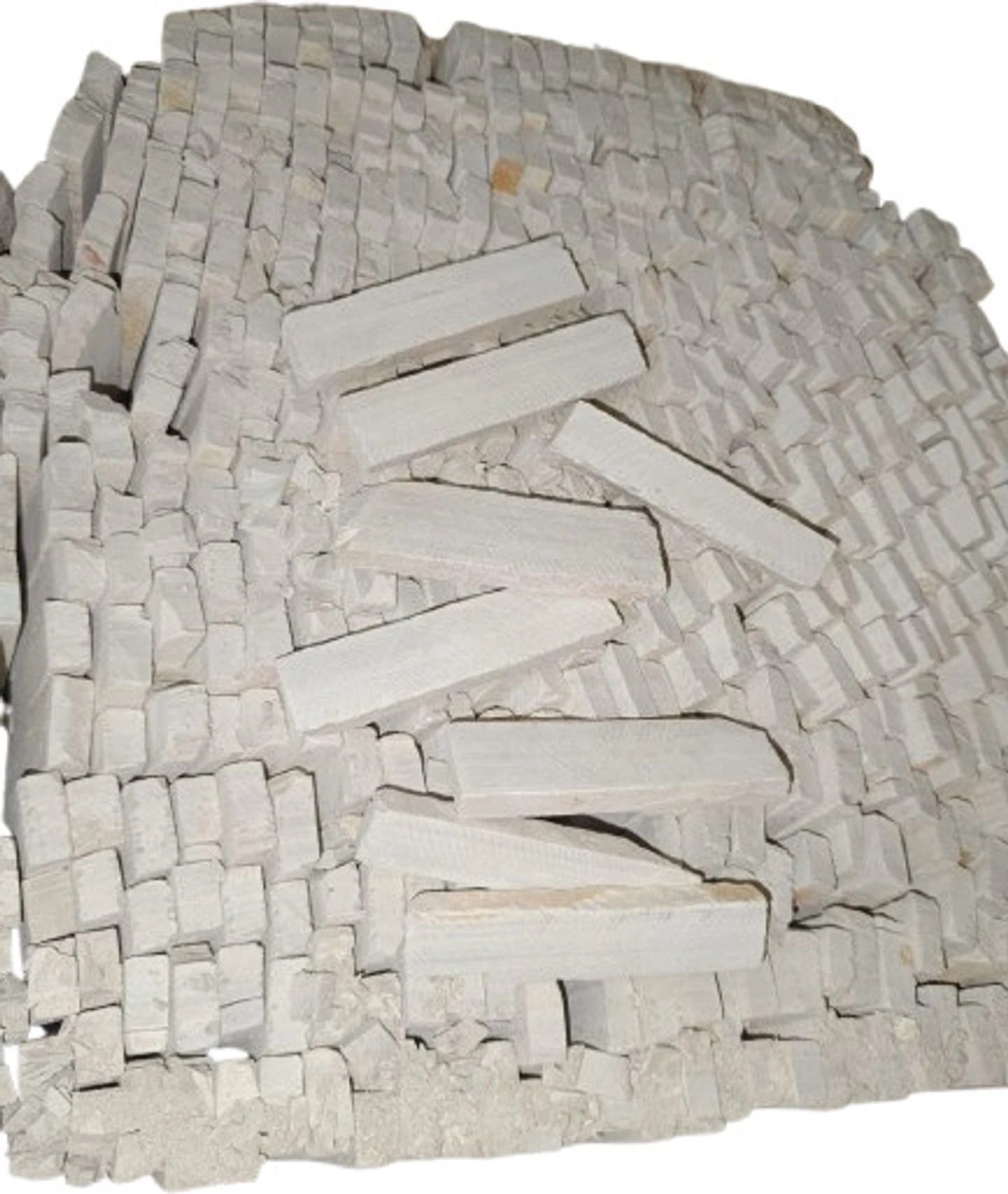 1kg slate white chips natural shale stone earthy and crunchy billiards chalk-image-43