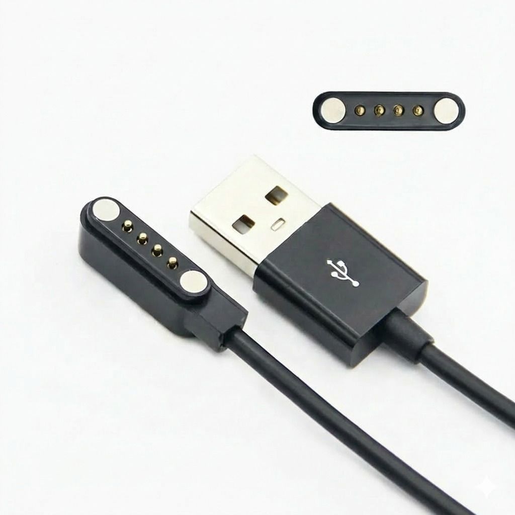 Choiceur smart watch charger 4 pin charger of smart watch fire bolt Fast Charging Pad-image-32