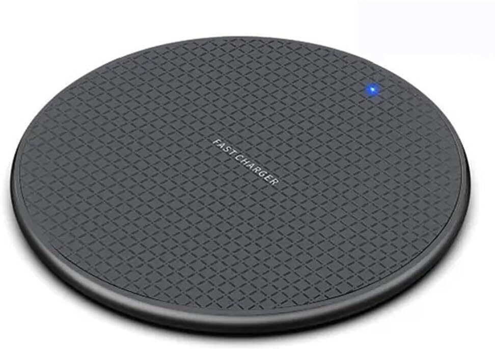 Mr fix Black 10W Wireless Fast Charging Pad Pack of 2 Charging Pad-image-3
