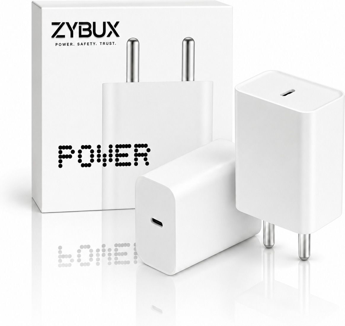 Zybux 33W Original Rapidly Charging Adapter For CMF Phone 1|CMF Phone 2|CMF Phone 2Pro Charging Pad-image-49