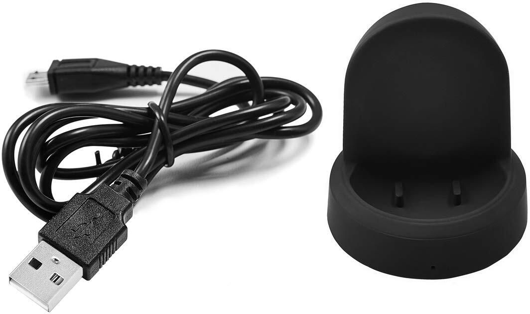 Viraan Watch Charger Compatible with Samsung Smartwatch S2 S3 S4 USB Charging Cable Charging Pad-image-46
