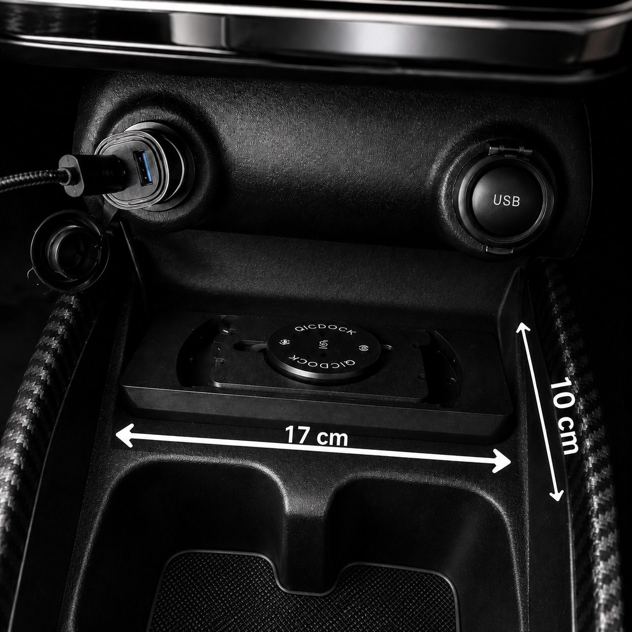 QicDock Maruti Suzuki Dzire - (2025/26) Car Wireless Mag-Safe Phone Charger | Charging Pad-image-49