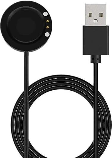 GENIUSGRAWTH Black Round 2 Pin Charger Smart Watch Universal Charger Magnetic Accessories Charging Pad-image-37