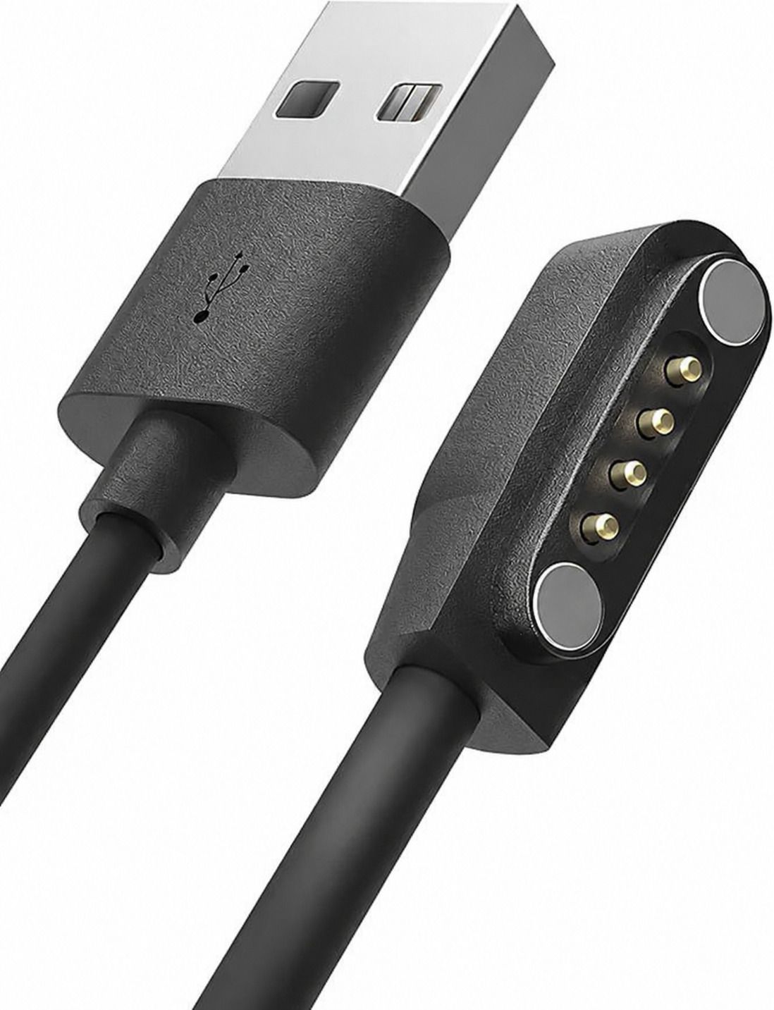 Choiceur fire boltt smart watch charger 4 pin fireboltt smartwatch charger cable Fast Charging Pad-image-1
