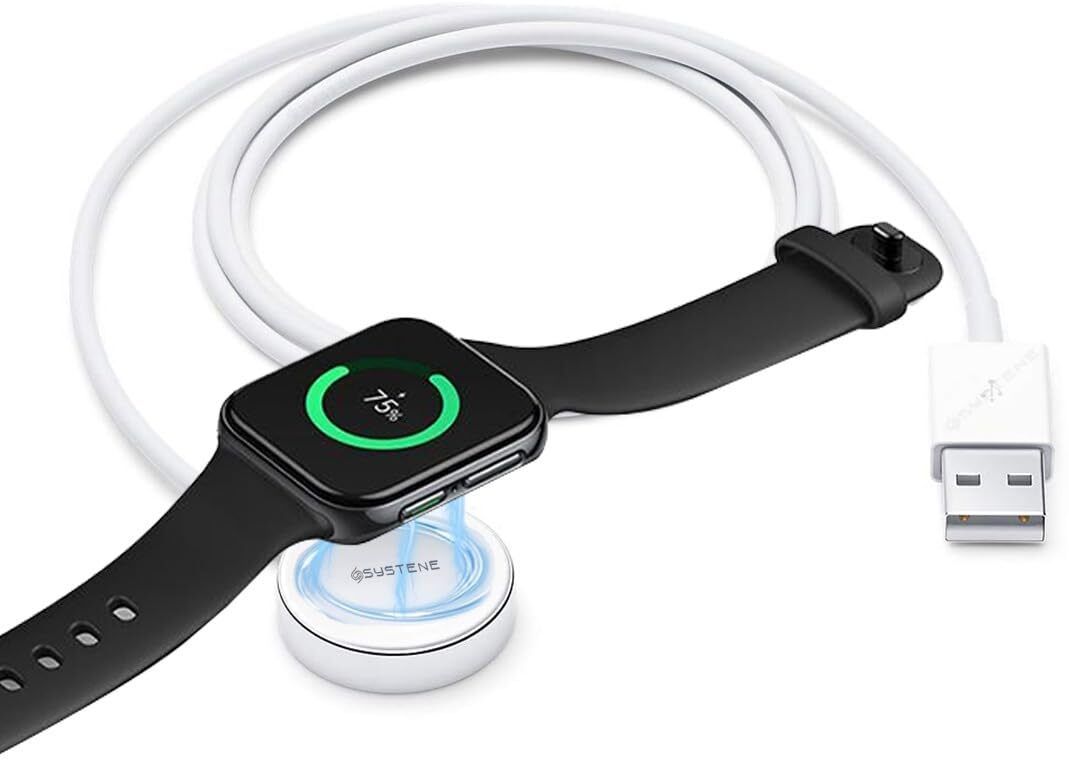 MARS Wireless Charging Cable Cord Portable Charger Compatible for iWatch Series Charging Pad-image-39