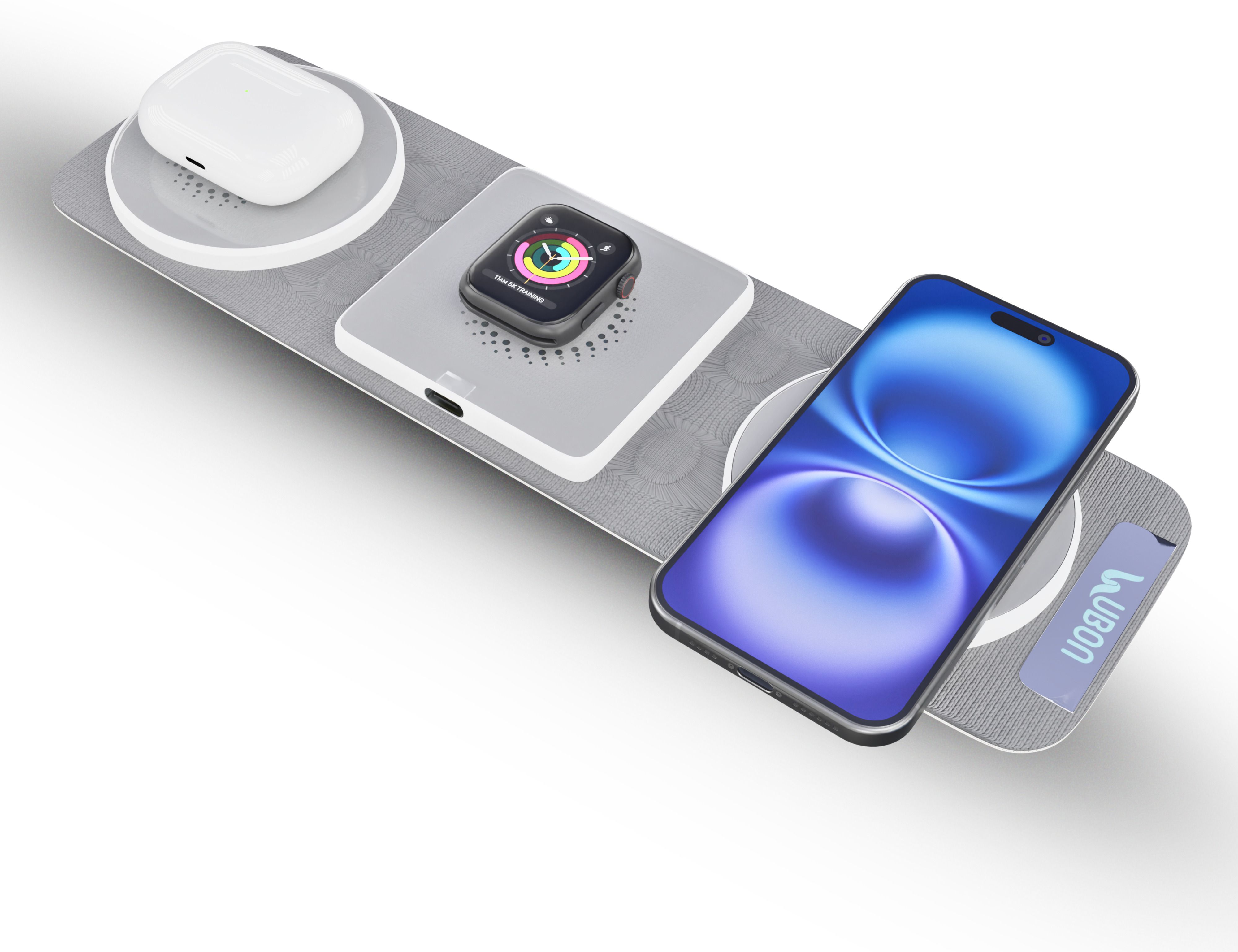 BroNy WC-915 Wireless Charging Stand Foldable Charging Pad-image-25