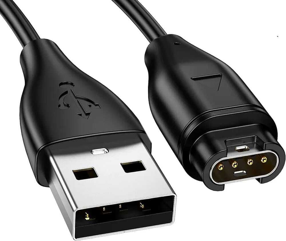 Ancestors Replacement USB Charging Cable For Garmin Fenix 6, Fenix 6S, Fenix 6X Pro, Charging Pad-image-5