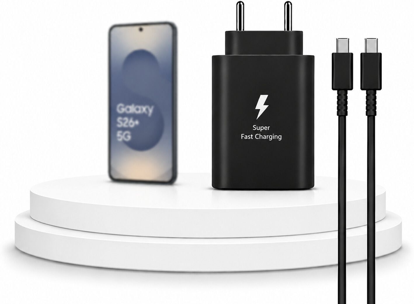 Zybux Samsung 25W Original Superfast Charger Adapter Cable for Galaxy S26 Plus 5G Charging Pad-image-24