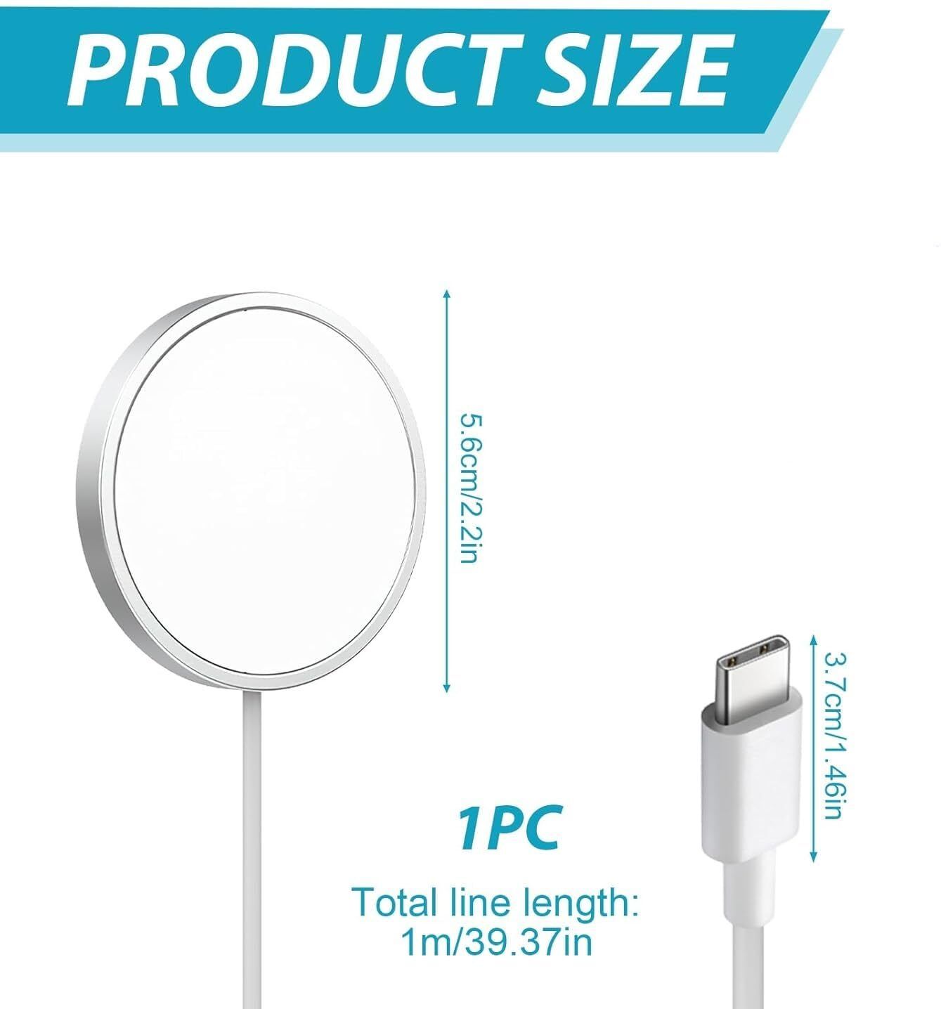 4uonly Magnetic Wireless Charger CX22 Charging Pad-image-21