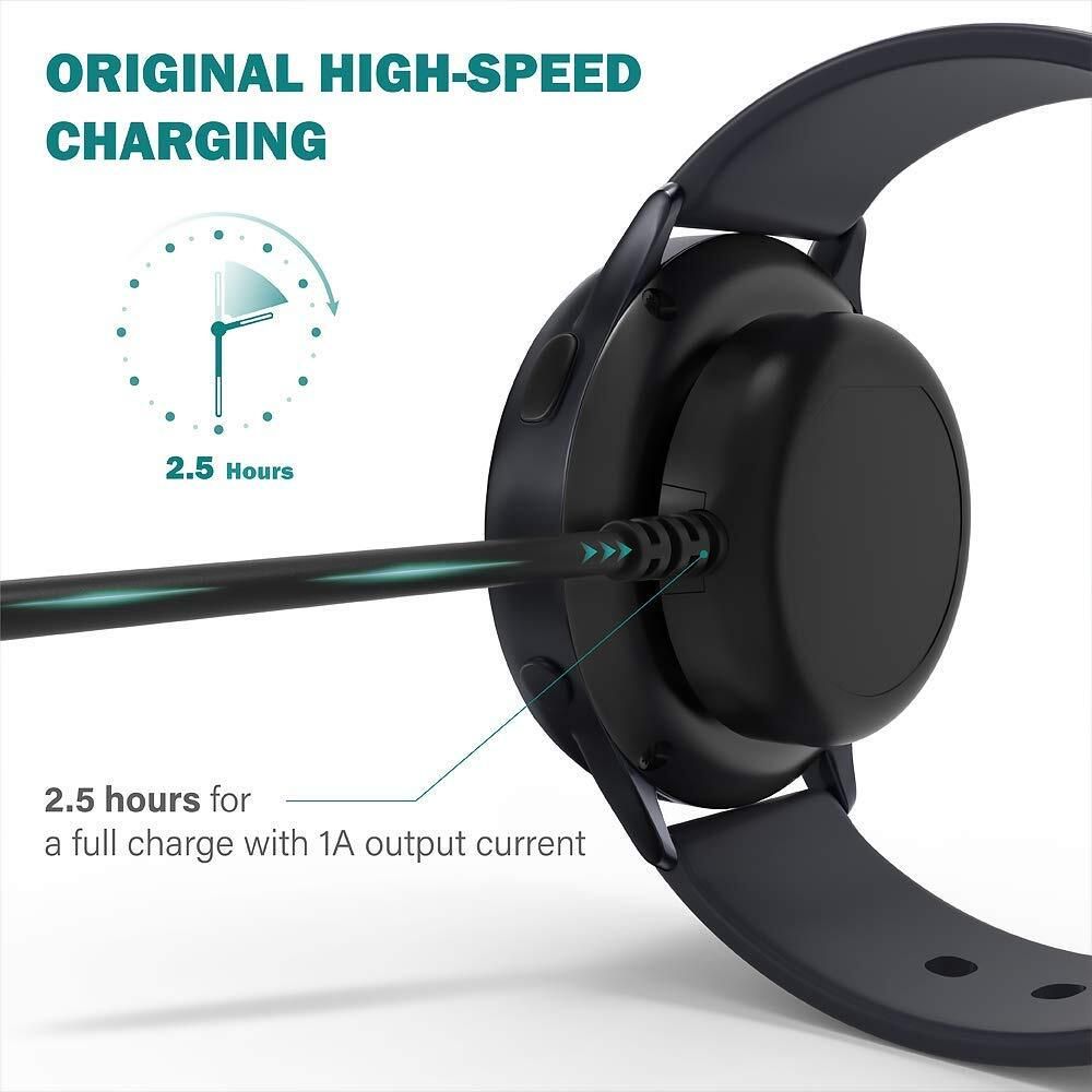Viraan Type C Charging Cable Compatible with Samsung Smartwatch S2 S3 S4 Models Charging Pad-image-0