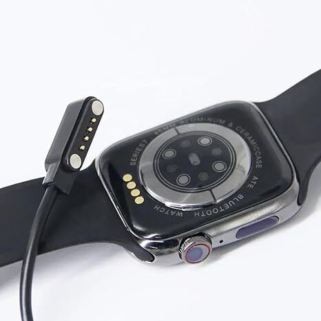 Choiceur smart watch charger 4 pin fire bolt smart watch charger cable Fast Charging Pad-image-25