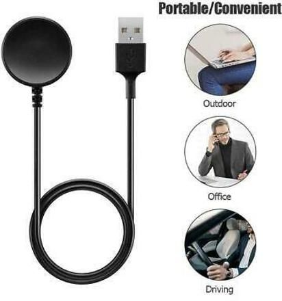 Ancestors Magnetic USB Charger Cable for Samsung Galaxy Watch Active 1/2 /3 Charging Pad-image-11
