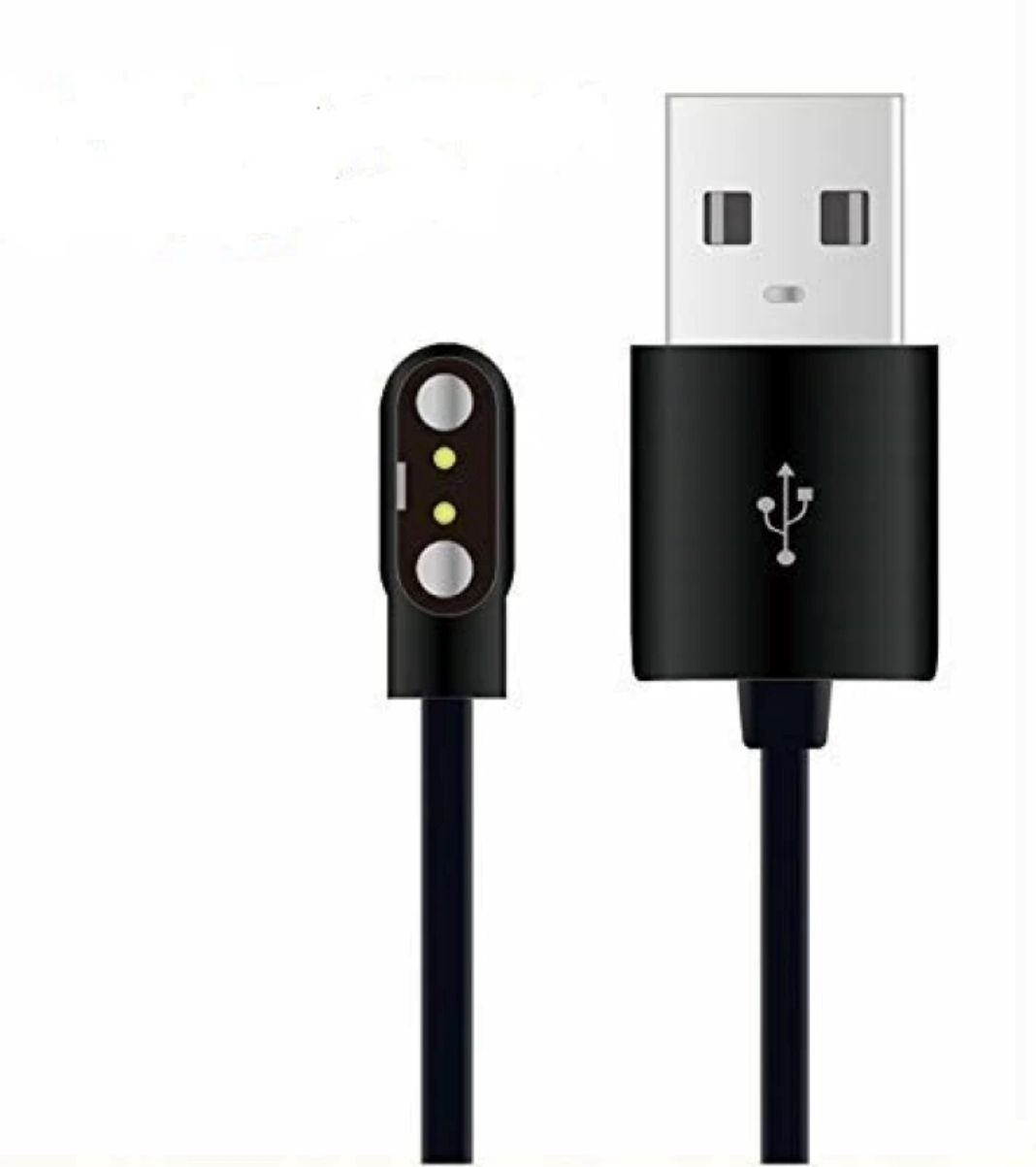 OGAM Magnetic Charger For 2 Pin (N_oise Color_fit Pro 2,3, B_oat strom,Nexfit run) Charging Pad-image-12