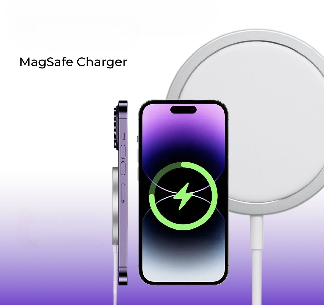 Muvit MagSafe Wireless Charger For iPhone 15/14/13/12 Pro Max Charging Pad-image-29
